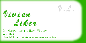 vivien liker business card